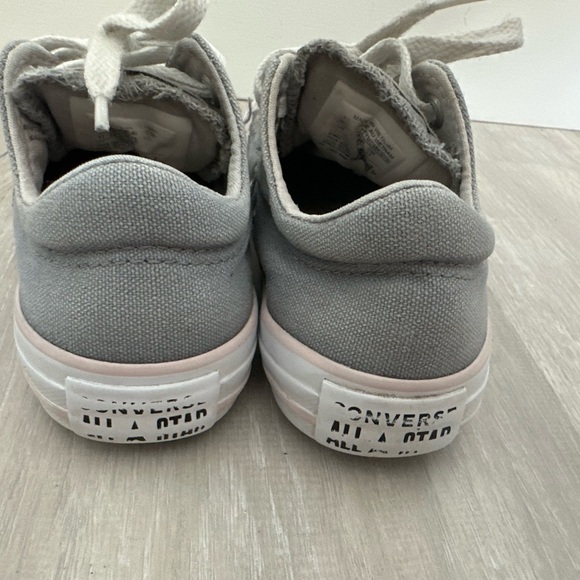 Converse Chuck Taylor All Star Girls Madison Sneakers Gray Size 11 - Picture 4 of 10